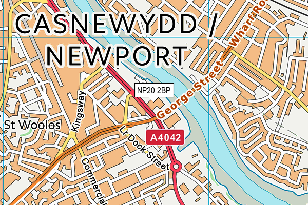 NP20 2BP map - OS VectorMap District (Ordnance Survey) NP20 2BP map - OS VectorMap District (Ordnance Survey)