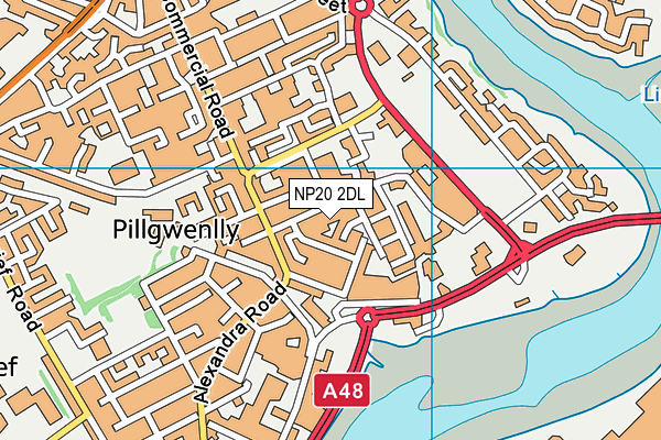NP20 2DL map - OS VectorMap District (Ordnance Survey) NP20 2DL map - OS VectorMap District (Ordnance Survey)