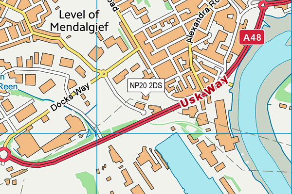 NP20 2DS map - OS VectorMap District (Ordnance Survey) NP20 2DS map - OS VectorMap District (Ordnance Survey)