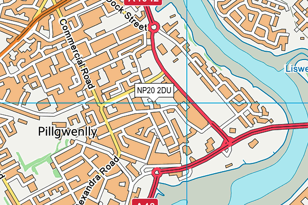 NP20 2DU map - OS VectorMap District (Ordnance Survey) NP20 2DU map - OS VectorMap District (Ordnance Survey)