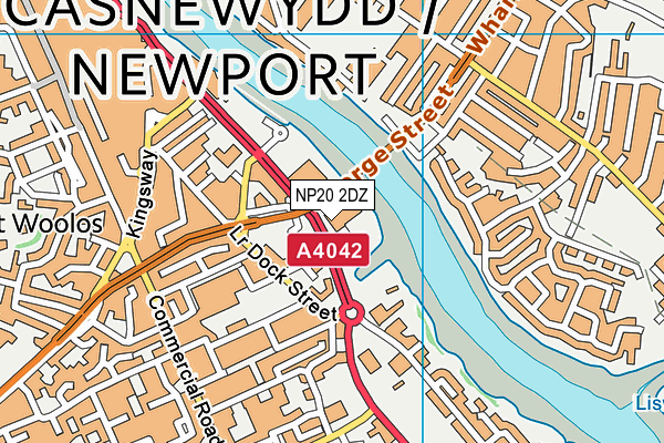 NP20 2DZ map - OS VectorMap District (Ordnance Survey) NP20 2DZ map - OS VectorMap District (Ordnance Survey)