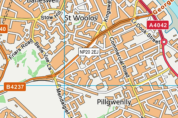 NP20 2EJ map - OS VectorMap District (Ordnance Survey) NP20 2EJ map - OS VectorMap District (Ordnance Survey)