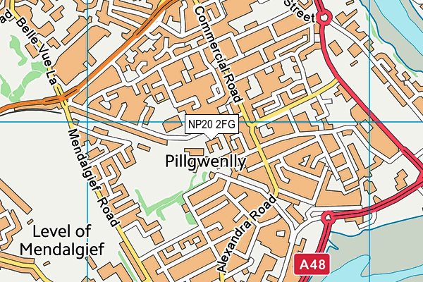 NP20 2FG map - OS VectorMap District (Ordnance Survey) NP20 2FG map - OS VectorMap District (Ordnance Survey)