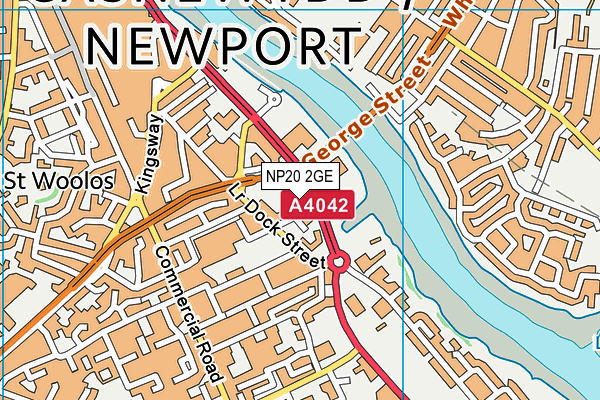 NP20 2GE map - OS VectorMap District (Ordnance Survey) NP20 2GE map - OS VectorMap District (Ordnance Survey)