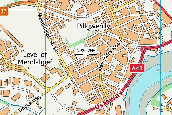 NP20 2HB map - OS VectorMap District (Ordnance Survey) NP20 2HB map - OS VectorMap District (Ordnance Survey)