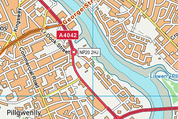 NP20 2HJ map - OS VectorMap District (Ordnance Survey) NP20 2HJ map - OS VectorMap District (Ordnance Survey)
