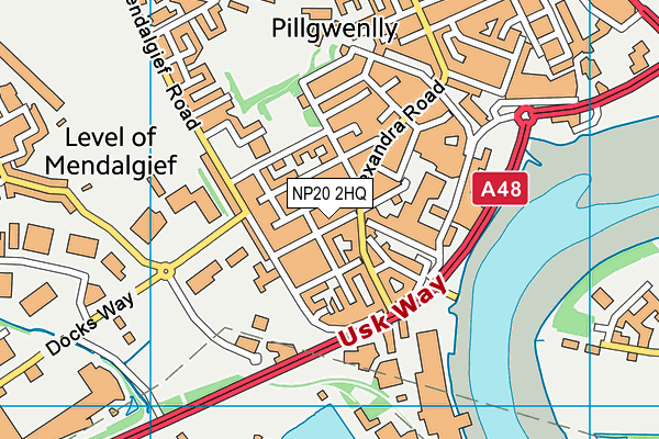 NP20 2HQ map - OS VectorMap District (Ordnance Survey) NP20 2HQ map - OS VectorMap District (Ordnance Survey)