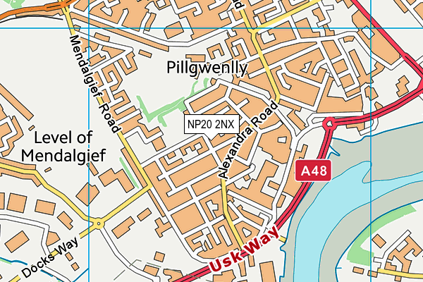 NP20 2NX map - OS VectorMap District (Ordnance Survey) NP20 2NX map - OS VectorMap District (Ordnance Survey)