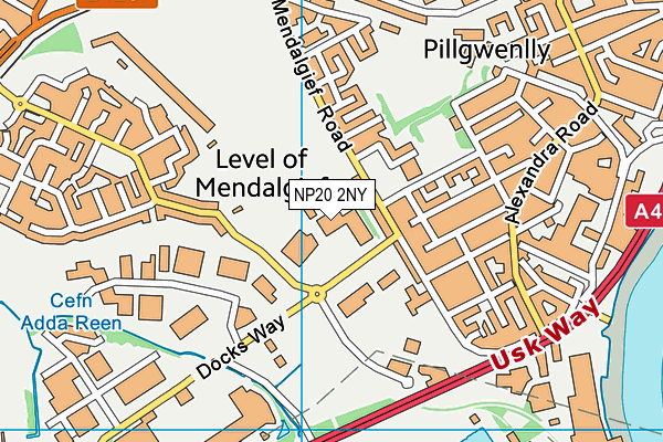 NP20 2NY map - OS VectorMap District (Ordnance Survey) NP20 2NY map - OS VectorMap District (Ordnance Survey)