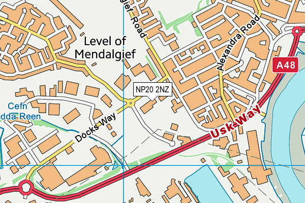 NP20 2NZ map - OS VectorMap District (Ordnance Survey) NP20 2NZ map - OS VectorMap District (Ordnance Survey)