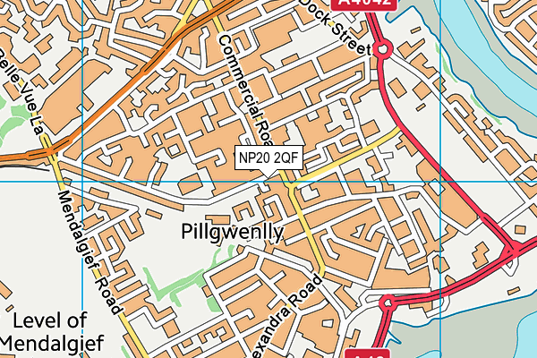 NP20 2QF map - OS VectorMap District (Ordnance Survey) NP20 2QF map - OS VectorMap District (Ordnance Survey)