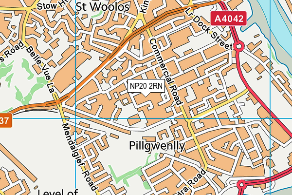 NP20 2RN map - OS VectorMap District (Ordnance Survey) NP20 2RN map - OS VectorMap District (Ordnance Survey)
