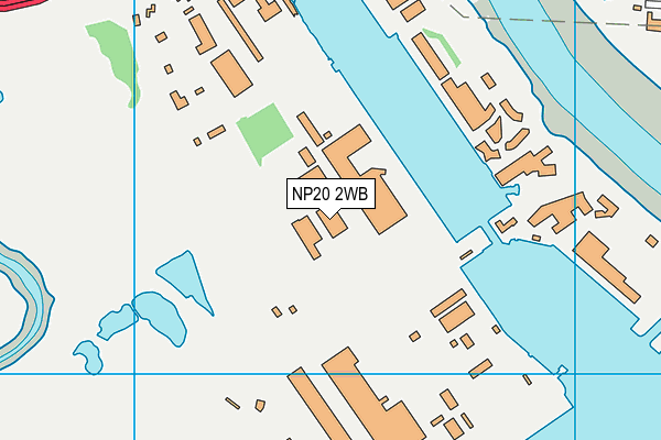 NP20 2WB map - OS VectorMap District (Ordnance Survey) NP20 2WB map - OS VectorMap District (Ordnance Survey)