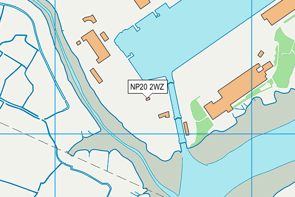 NP20 2WZ map - OS VectorMap District (Ordnance Survey) NP20 2WZ map - OS VectorMap District (Ordnance Survey)