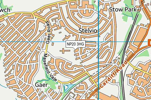 NP20 3HG map - OS VectorMap District (Ordnance Survey) NP20 3HG map - OS VectorMap District (Ordnance Survey)