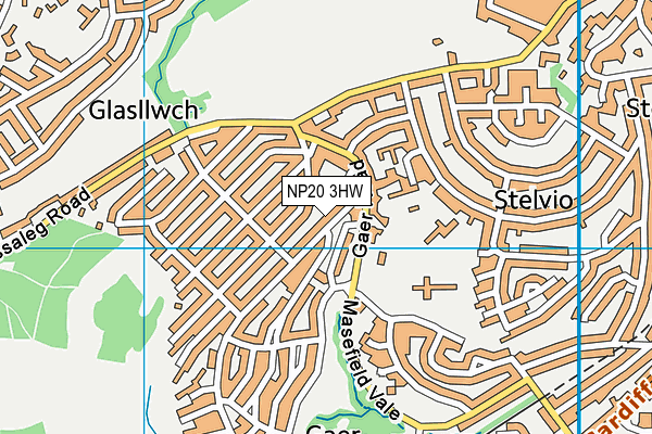 NP20 3HW map - OS VectorMap District (Ordnance Survey) NP20 3HW map - OS VectorMap District (Ordnance Survey)