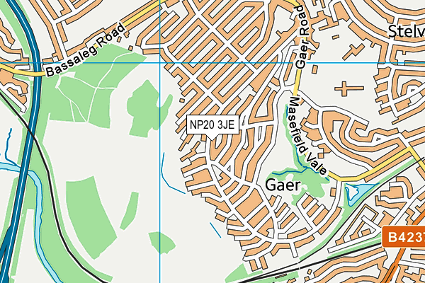 NP20 3JE map - OS VectorMap District (Ordnance Survey) NP20 3JE map - OS VectorMap District (Ordnance Survey)