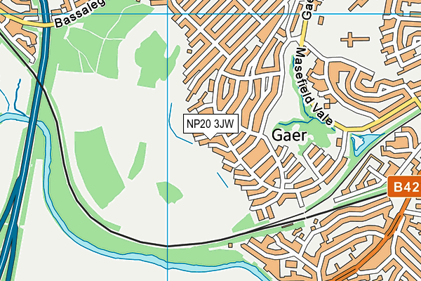 NP20 3JW map - OS VectorMap District (Ordnance Survey) NP20 3JW map - OS VectorMap District (Ordnance Survey)