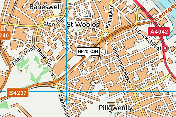 NP20 3QN map - OS VectorMap District (Ordnance Survey) NP20 3QN map - OS VectorMap District (Ordnance Survey)