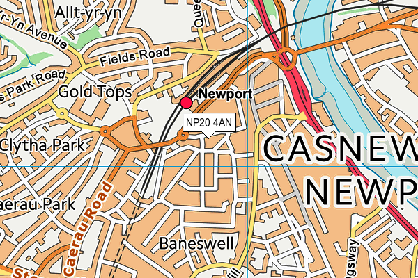 NP20 4AN map - OS VectorMap District (Ordnance Survey) NP20 4AN map - OS VectorMap District (Ordnance Survey)