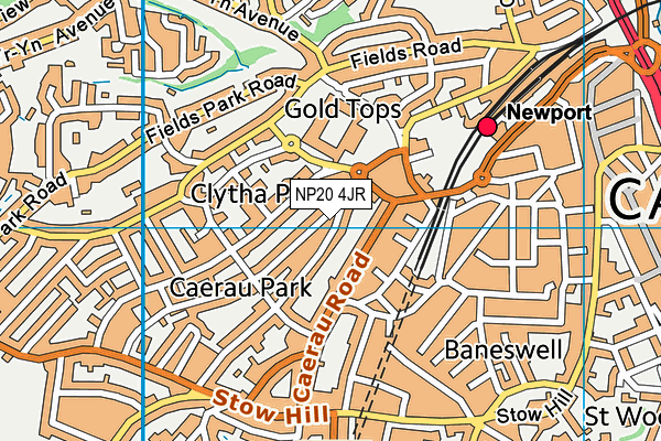 NP20 4JR map - OS VectorMap District (Ordnance Survey) NP20 4JR map - OS VectorMap District (Ordnance Survey)