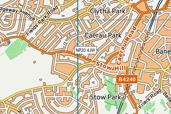 NP20 4JW map - OS VectorMap District (Ordnance Survey) NP20 4JW map - OS VectorMap District (Ordnance Survey)
