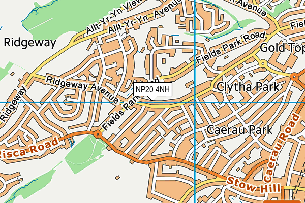 NP20 4NH map - OS VectorMap District (Ordnance Survey) NP20 4NH map - OS VectorMap District (Ordnance Survey)