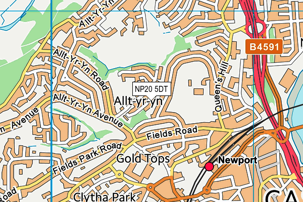 NP20 5DT map - OS VectorMap District (Ordnance Survey) NP20 5DT map - OS VectorMap District (Ordnance Survey)