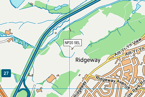 NP20 5EL map - OS VectorMap District (Ordnance Survey) NP20 5EL map - OS VectorMap District (Ordnance Survey)