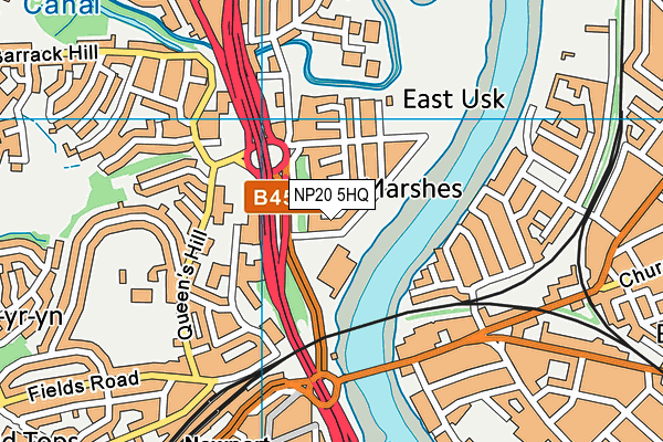 NP20 5HQ map - OS VectorMap District (Ordnance Survey) NP20 5HQ map - OS VectorMap District (Ordnance Survey)