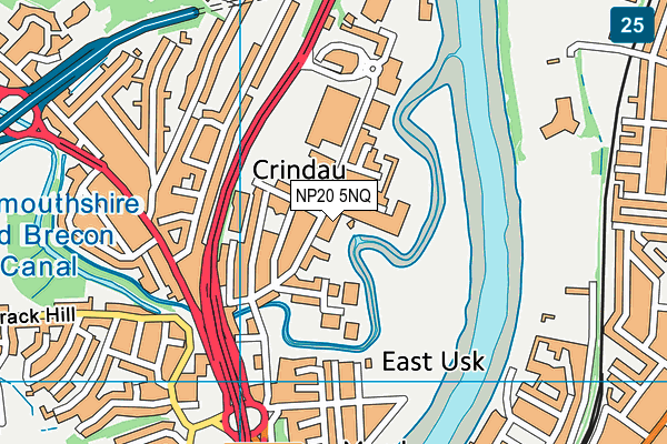 NP20 5NQ map - OS VectorMap District (Ordnance Survey) NP20 5NQ map - OS VectorMap District (Ordnance Survey)