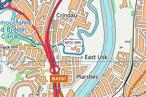 NP20 5RR map - OS VectorMap District (Ordnance Survey) NP20 5RR map - OS VectorMap District (Ordnance Survey)
