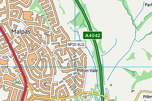 NP20 6LQ map - OS VectorMap District (Ordnance Survey) NP20 6LQ map - OS VectorMap District (Ordnance Survey)