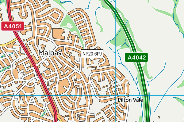 NP20 6PJ map - OS VectorMap District (Ordnance Survey) NP20 6PJ map - OS VectorMap District (Ordnance Survey)