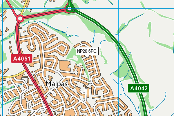 NP20 6PQ map - OS VectorMap District (Ordnance Survey) NP20 6PQ map - OS VectorMap District (Ordnance Survey)