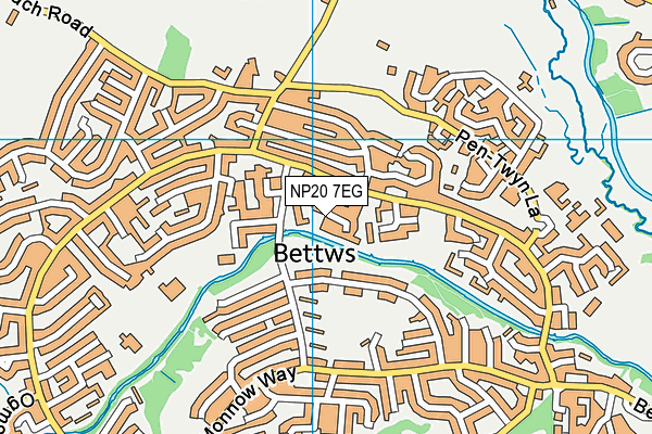 NP20 7EG map - OS VectorMap District (Ordnance Survey) NP20 7EG map - OS VectorMap District (Ordnance Survey)