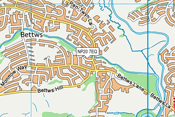 NP20 7EQ map - OS VectorMap District (Ordnance Survey) NP20 7EQ map - OS VectorMap District (Ordnance Survey)