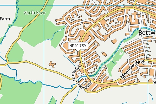 NP20 7SY map - OS VectorMap District (Ordnance Survey) NP20 7SY map - OS VectorMap District (Ordnance Survey)