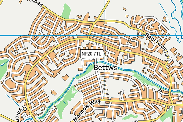NP20 7TL map - OS VectorMap District (Ordnance Survey) NP20 7TL map - OS VectorMap District (Ordnance Survey)