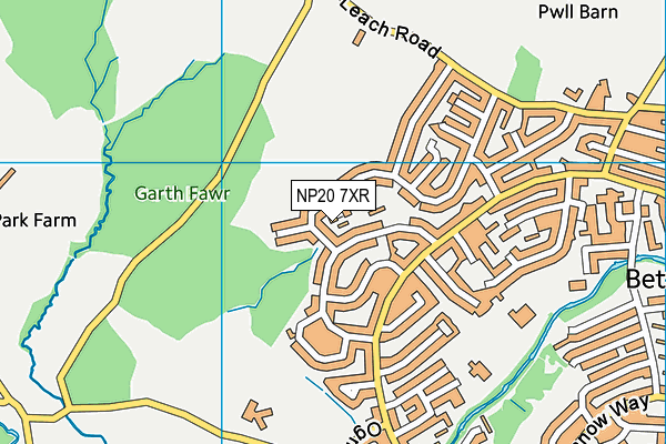 NP20 7XR map - OS VectorMap District (Ordnance Survey) NP20 7XR map - OS VectorMap District (Ordnance Survey)