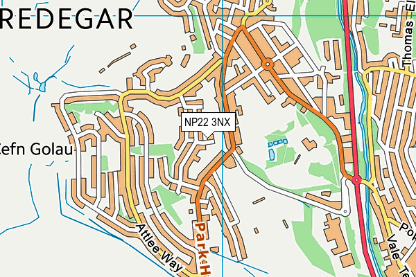 NP22 3NX map - OS VectorMap District (Ordnance Survey) NP22 3NX map - OS VectorMap District (Ordnance Survey)
