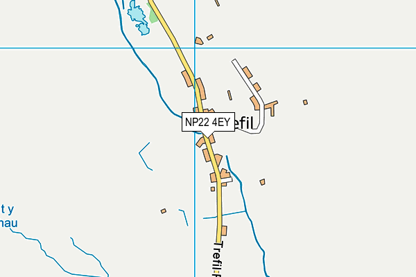 NP22 4EY map - OS VectorMap District (Ordnance Survey) NP22 4EY map - OS VectorMap District (Ordnance Survey)