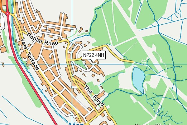 NP22 4NH map - OS VectorMap District (Ordnance Survey) NP22 4NH map - OS VectorMap District (Ordnance Survey)