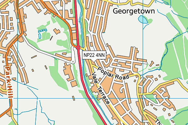 NP22 4NN map - OS VectorMap District (Ordnance Survey) NP22 4NN map - OS VectorMap District (Ordnance Survey)