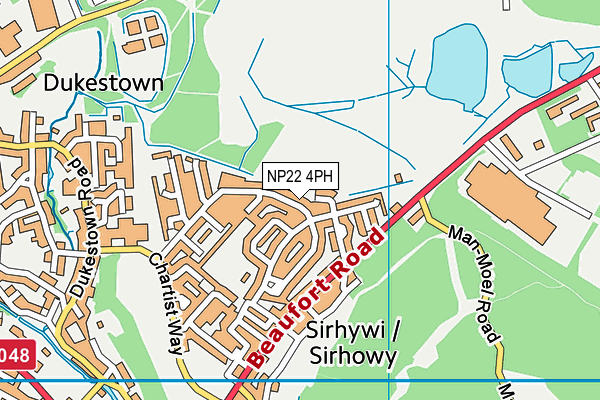 NP22 4PH map - OS VectorMap District (Ordnance Survey) NP22 4PH map - OS VectorMap District (Ordnance Survey)