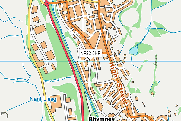 NP22 5HP map - OS VectorMap District (Ordnance Survey) NP22 5HP map - OS VectorMap District (Ordnance Survey)