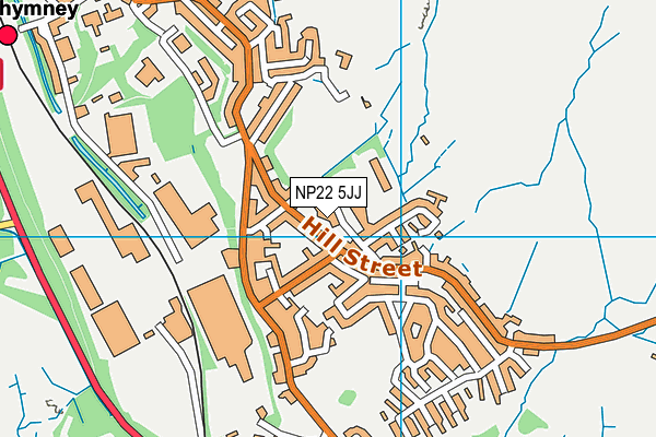 NP22 5JJ map - OS VectorMap District (Ordnance Survey) NP22 5JJ map - OS VectorMap District (Ordnance Survey)
