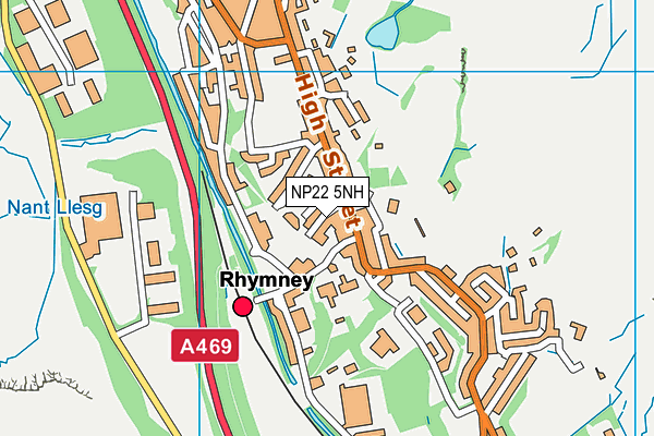 NP22 5NH map - OS VectorMap District (Ordnance Survey) NP22 5NH map - OS VectorMap District (Ordnance Survey)