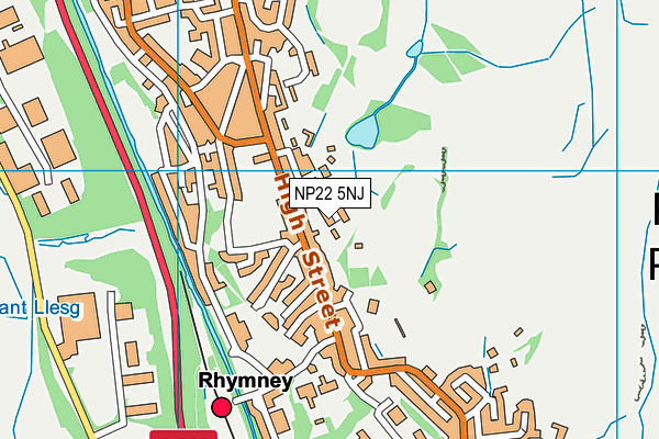 NP22 5NJ map - OS VectorMap District (Ordnance Survey) NP22 5NJ map - OS VectorMap District (Ordnance Survey)