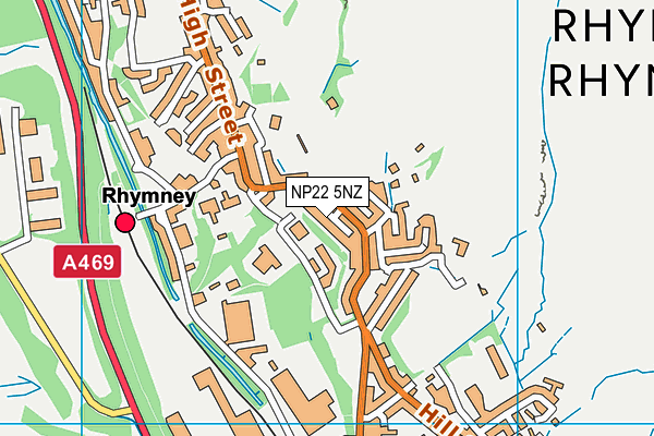 NP22 5NZ map - OS VectorMap District (Ordnance Survey) NP22 5NZ map - OS VectorMap District (Ordnance Survey)
